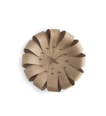 Nomon Brisa Wanduhr aus Holz, modernes Design, dekorative Wanduhr für Wohnzimmer und Büro.